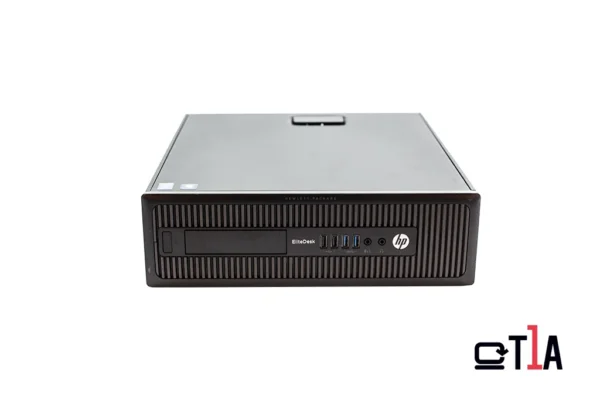 HP EliteDesk 800 G1 SFF Grade T1A Intel® Core™ i5 i5-4570 8 GB DDR3-SDRAM 240 GB SSD Windows 10 Pro PC Black