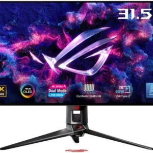 ASUS ROG PG32UCDP Swift OLED Gaming Monitor, 32″ 4K UHD WOLED Display, 240Hz Refresh Rate