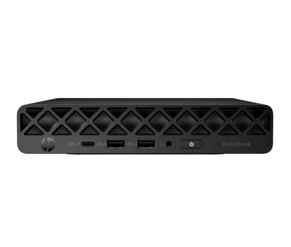 HP EliteDesk 8 Mini G1i Desktop AI PC 512 GB SSD Windows 11 Pro Mini PC Black