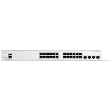 Cisco Catalyst 1200-24T-4X Smart Switch, 24 Port GE, 4x10GE SFP+, Limited Lifetime Protection (C1200-24T-4X)