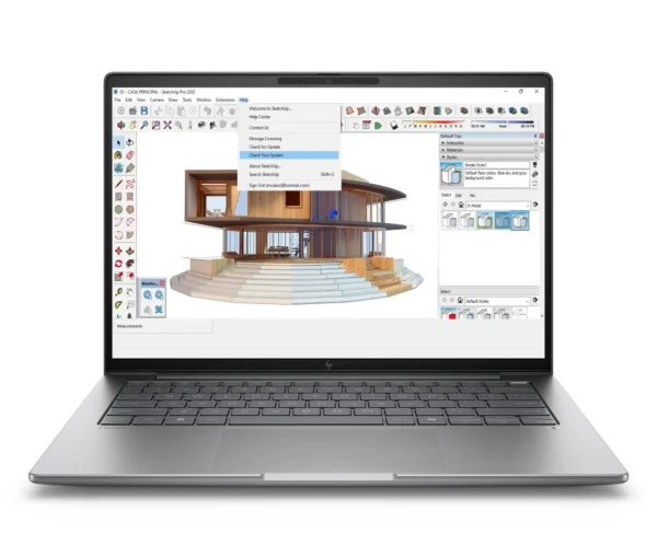 HP ZBook 8 G1i 14 inch Mobile Workstation PC Wolf Pro Security Edition – Data Science Windows 11 Pro AI PC