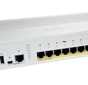 Cisco Catalyst Compact 2960C-8TC-S – Switch – 8 Ports – Managed – Desktop, Rack-Mountable, Wall-Mountable