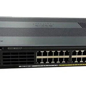 CISCO CAT 2960X-24PSQ-L – RACK-MOUNTABLE -SWITCH – 24 PORTS – MANAGED – DESKTOP