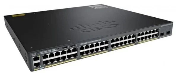 Cisco CAT2960-XR 48 Port Limited POE+ 4 SFP Uplinks IP Lite 370W