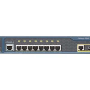 Cisco Catalyst 2960-8TC-S – Switch – managed – 8 x 10/100 + 1 x combo Gigabit SFP – desktop