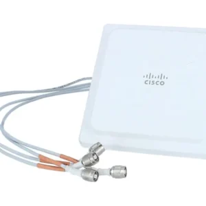 Cisco Aironet Dual-Band Omnidirectional Wi-Fi Antenna, 2 dBi (2.4 GHz)/4 dBi (5 GHz), 4 Ports, Ceiling Mount, 1-Year Limited Hardware Warranty (AIR-ANT2524V4C-RS=)