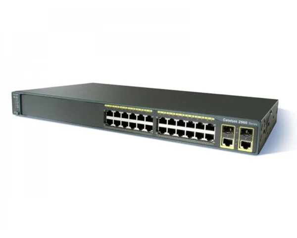 Cisco Catalyst 2960-24PC-L – switch – 24 ports – Managed – rack-mountable