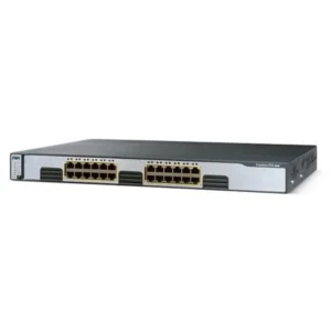 Cisco Catalyst 3750G-24T-S – switch – 24 ports – Managed – rack-mountable