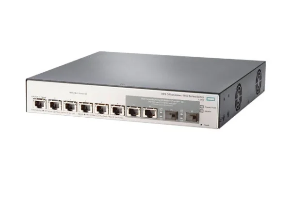 Hewlett Packard Enterprise OfficeConnect 1850 24G 2XGT PoE+ 185W Managed L2 Gigabit Ethernet (10/100/1000) Power over Ethernet (PoE) 1U Grey