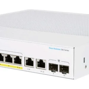 Cisco CBS350 Managed L3 Gigabit Ethernet (10/100/1000) Power over Ethernet (PoE) 1U Black, Grey