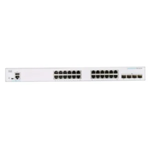 Cisco CBS350-24P-4G network switch Managed L2/L3 Gigabit Ethernet (10/100/1000) Silver