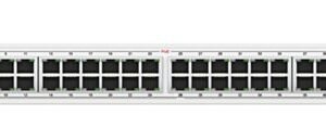 Fortinet FortiSwitch-148F is a performance/price competitive L2+ management switch with 48x GE port + 4x SFP+ port + 1x RJ45 console