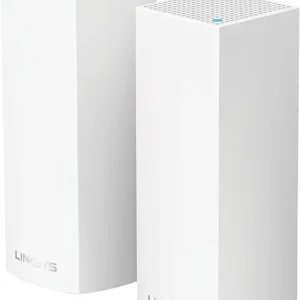 Linksys Velop Tri-Band AC4400 Whole Home WiFi Mesh System- 2-Pack (Coverage up to 4000 sq. ft)