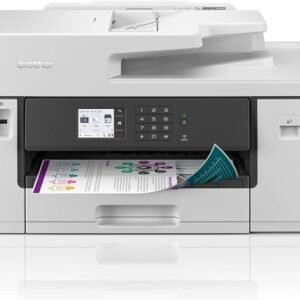 Brother Wireless All in One Printer, MFC-J2340DW, Wide Format Borderless Printing, High Yield Ink Cartridge, Large