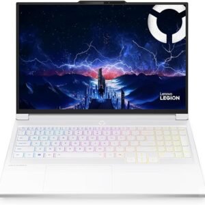 Lenovo Legion 7 16IAX10 Gaming Laptop (White) | Intel Core Ultra 7 255HX, NVIDIA RTX 5060 8GB, 32GB RAM, 2TB SSD, 16"WQXGA OLED 240Hz Display, Win11 [83KY001LAX]