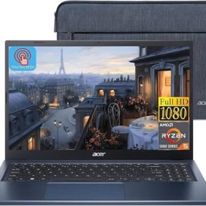 acer 2023 Aspire 3 Touchscreen Laptop, 15.6" FHD IPS Display, AMD Ryzen 5 7520U Processor (Beats i7-1165G7), 8GB DDR5 RAM, 512GB SSD, AMD Radeon Graphics, Wi-Fi 6, Windows 11 Home