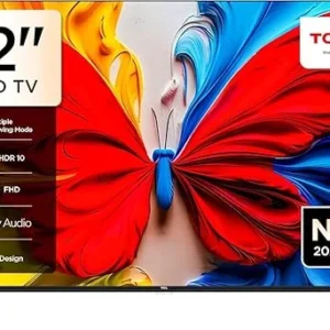 TCL Television 32 Inch Smart TV QLED HDR 10 Google TV, Dolby Audio, Game Mode, Multiple Eye Care with Slim Design-32S5K (2025 Model)