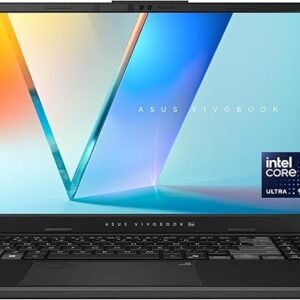 ASUS Vivobook Pro 15 OLED Laptop, Intel Core Ultra 9 285H, NVIDIA RTX 4050 6GB, 24GB RAM, 1TB SSD, 15.6" 3K OLED Display Win11, Earl Gray [N6506CU-MA034W]