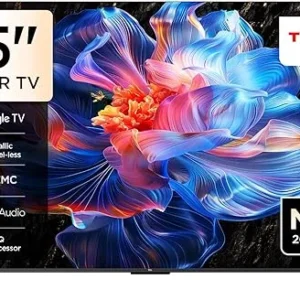 TCL 55-Inch P6K LED 4K UHD HDR Smart TV |Google TV, 60Hz, HDR 10, AiPQ Processor, Dolby Audio, MEMC, HDMI 2.1, Bluetooth 5.2, WiFi 5, Bezel-less Design, (55P6K – 2025 Model)