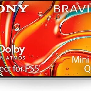 Sony BRAVIA 7 75 Inch, Mini LED XR QLED, Perfectly balanced for movies, PS5 gaming & sports, 4K HDR Smart TV, Google TV), 2024 UAE Model